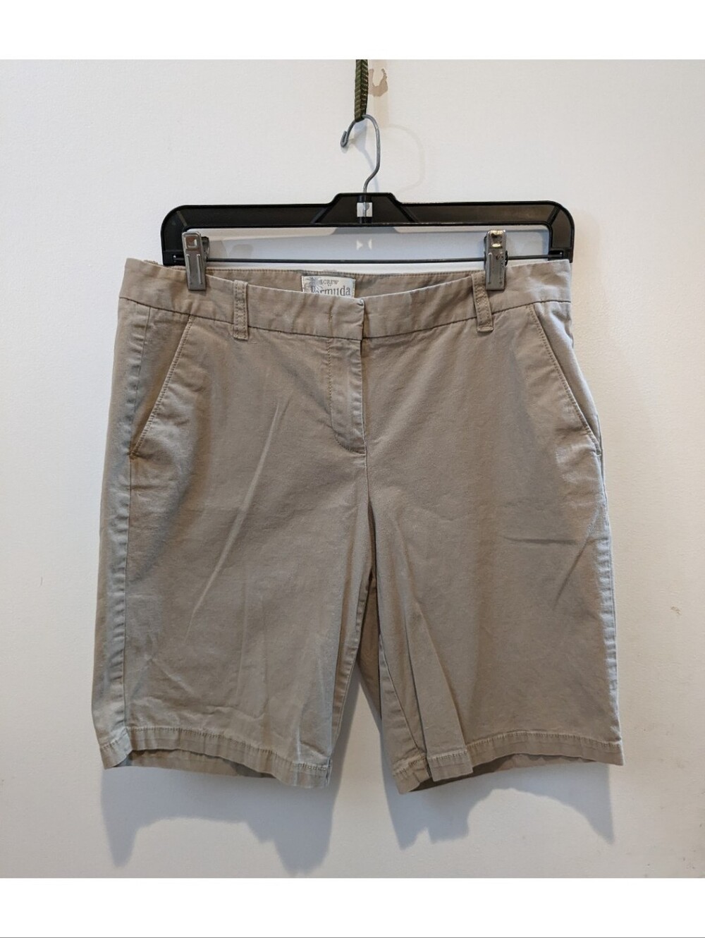 Beige Women's Chino Shorts - Classic Casual By J. Crew. Size 6.